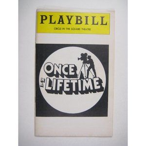 Once in a Lifetime Playbill July 1978 Treat Williams John Lithgow Irving